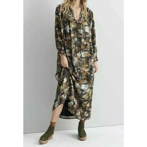 Anthropologie Multicolor Maxi Dress - Picture 6 of 16